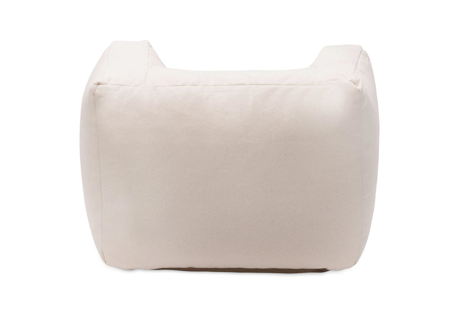 Fauteuil Pouf Enfant Twill Natural - Jollein