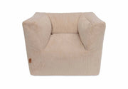 Fauteuil Pouf Enfant Corduroy Natural - Jollein