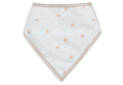 Teddy Bear Bandana Bib (2 Pieces) GOTS - Jollein