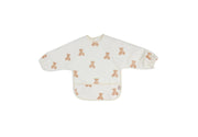 Teddy Bear long-sleeved waterproof bib - Jollein