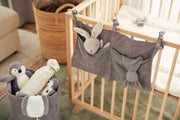 Panier de rangement Corduroy Storm Grey - Jollein