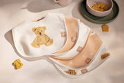 Teddy Bear waterproof bib (2 pieces) - Jollein