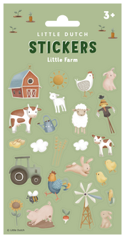 Feuille d'autocollant Little Farm - Little Dutch