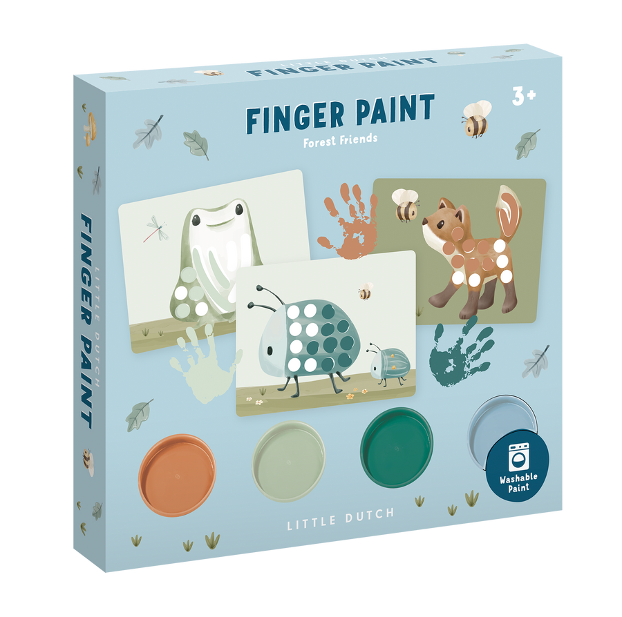 Set de peinture au doigt Forest Friends - Little Dutch