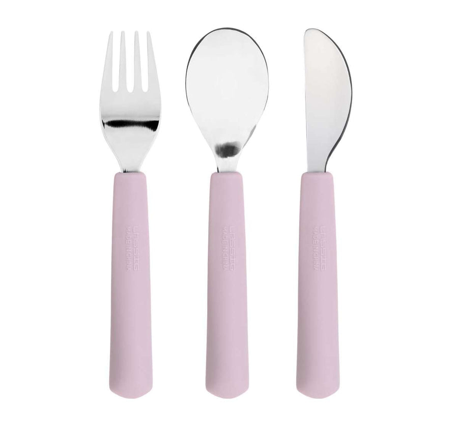 Cutlery (Fork, Spoon, Knife) Happy Rascals Heart - Lassig 