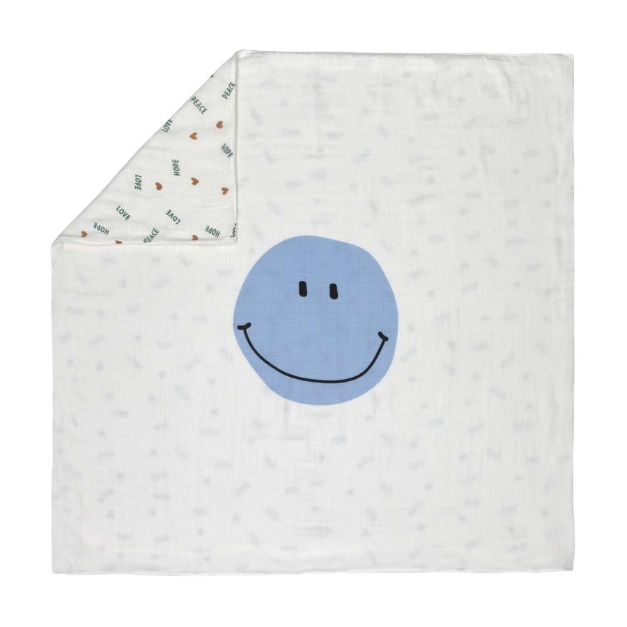Divinely soft baby blanket Happy Rascals Smile - Lassig 