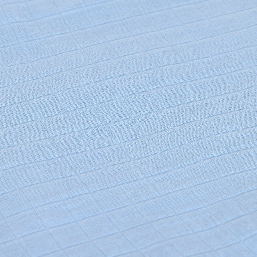 Set 3 langes Tetra Happy Rascals Bleu (60x60cm) Coton Bio - Lassig