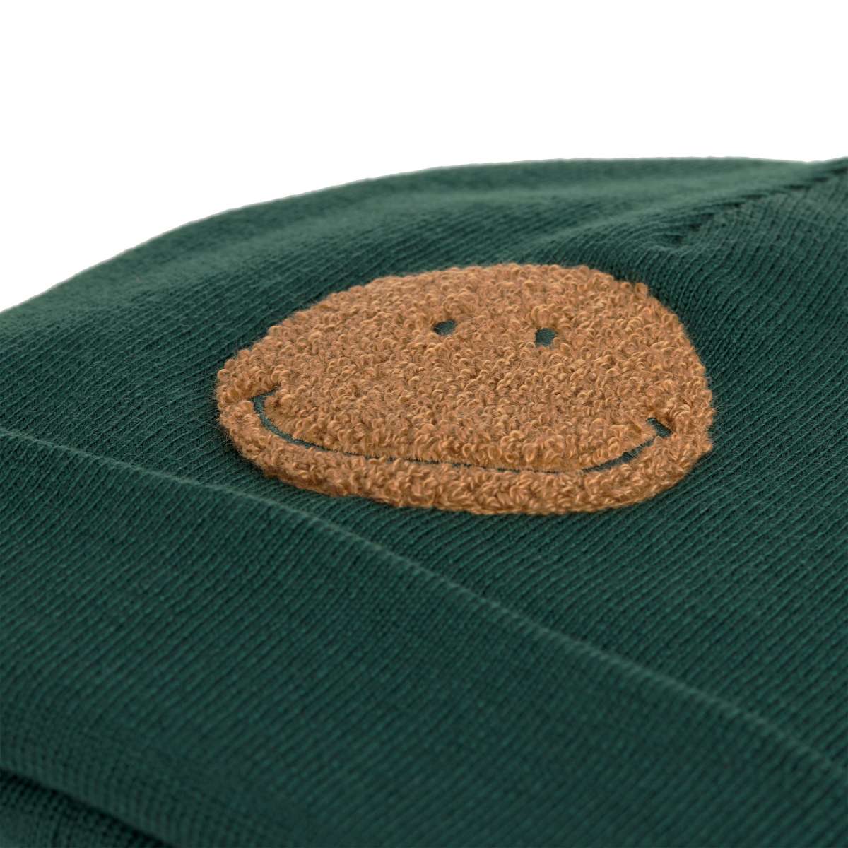 Merino Wool Children's Hat Little Gang Smile Green - Lassig 
