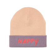 Merino Wool Children's Hat Little Gang Happy Light pink/Lilac - Lassig 