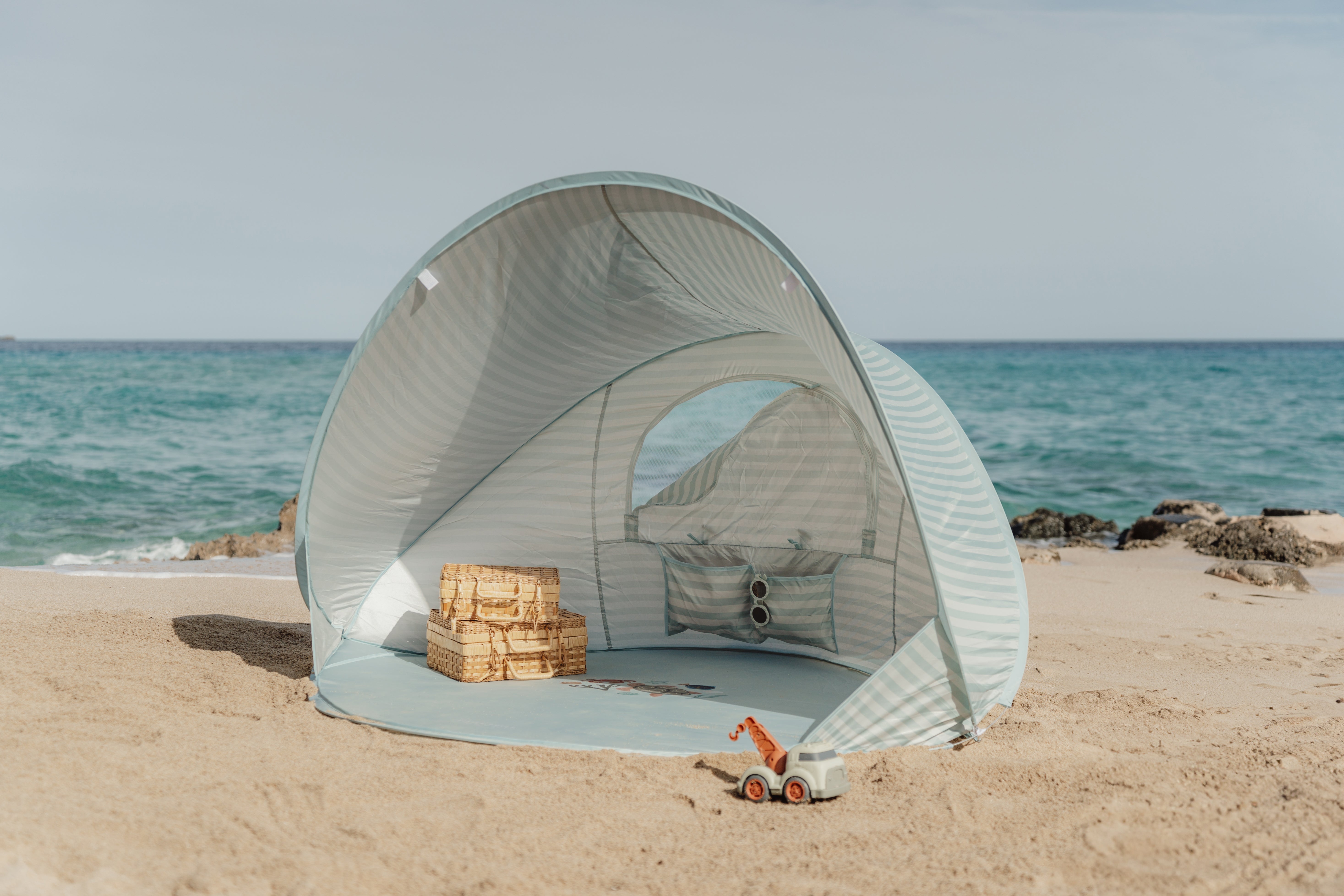 Tente de plage Fresh Greens 35cm - Little Dutch