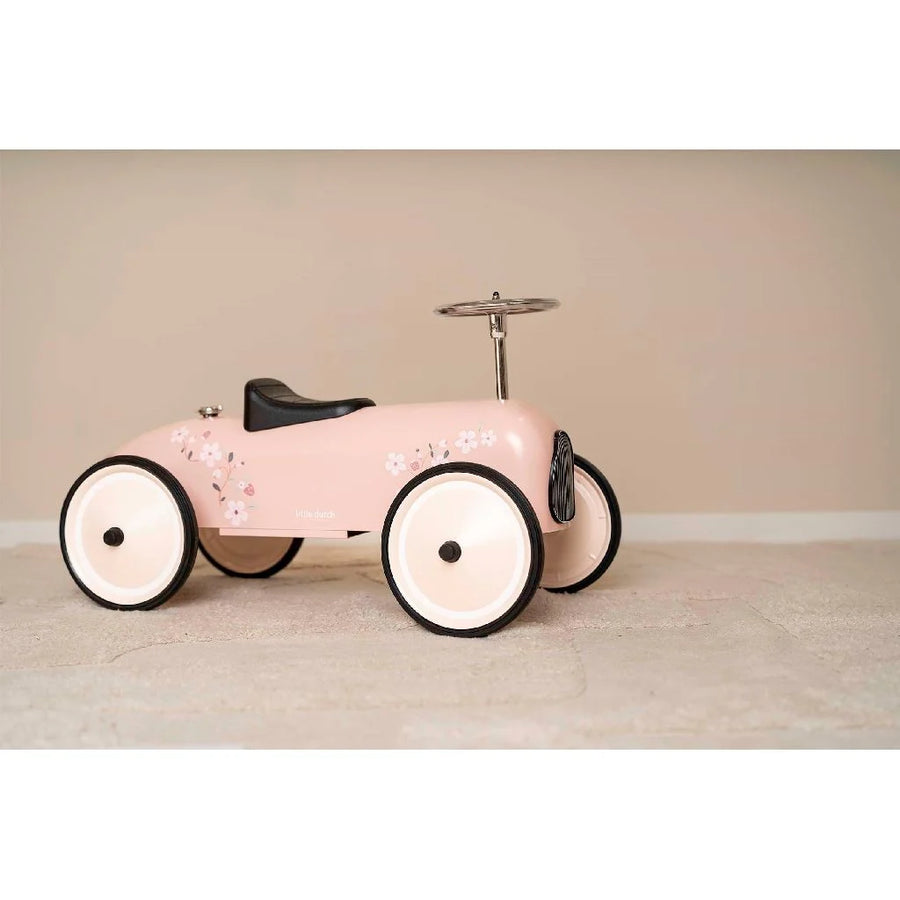 Retro Roller Car Olive - Little Dutch 