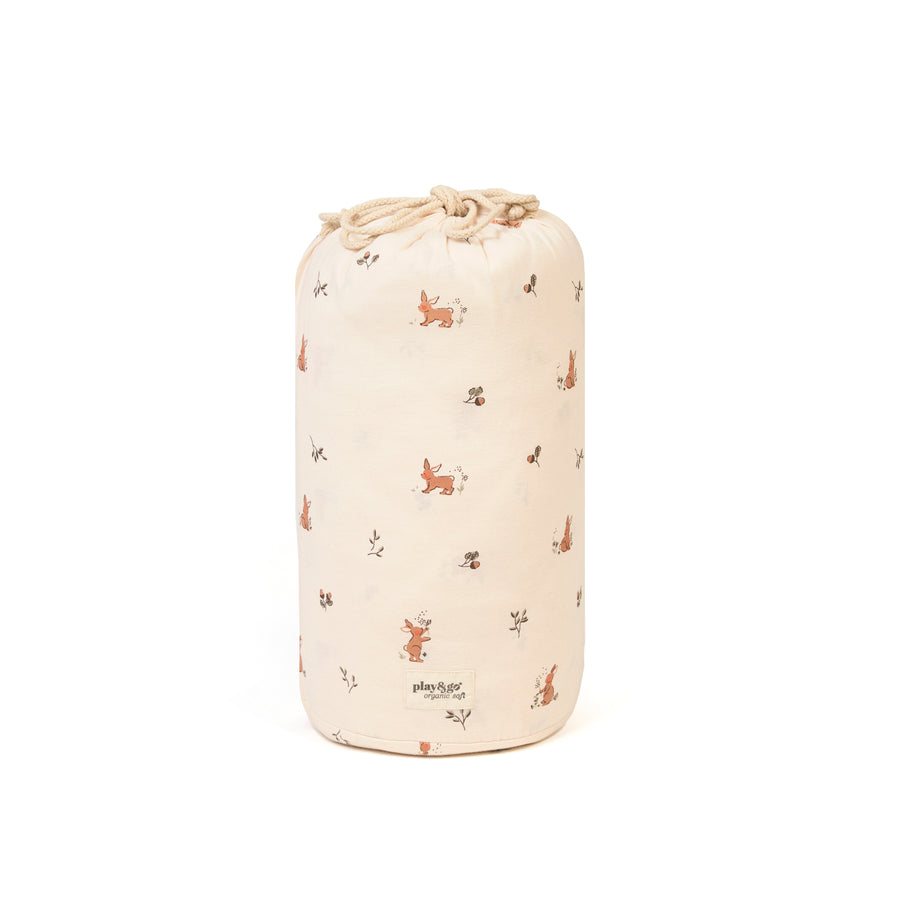 Tapis d'éveil et sac de rangement Coton Bio Rabbit - Play&Go