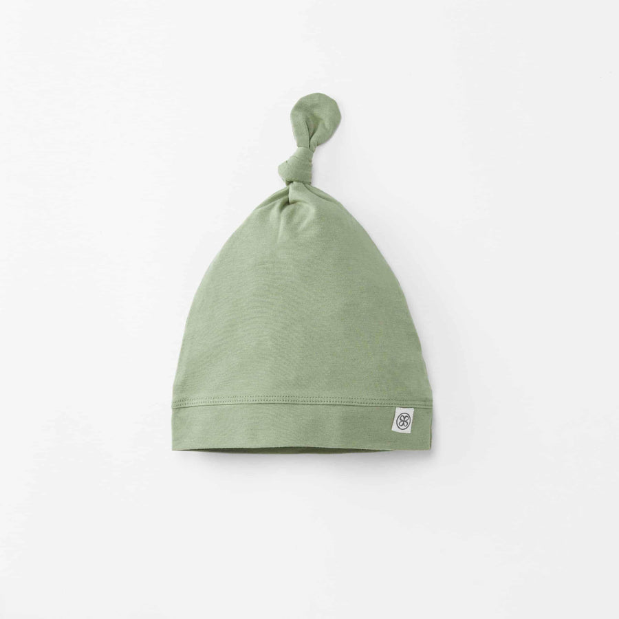 Bonnet bébé anti-uv Olive green - Cloby