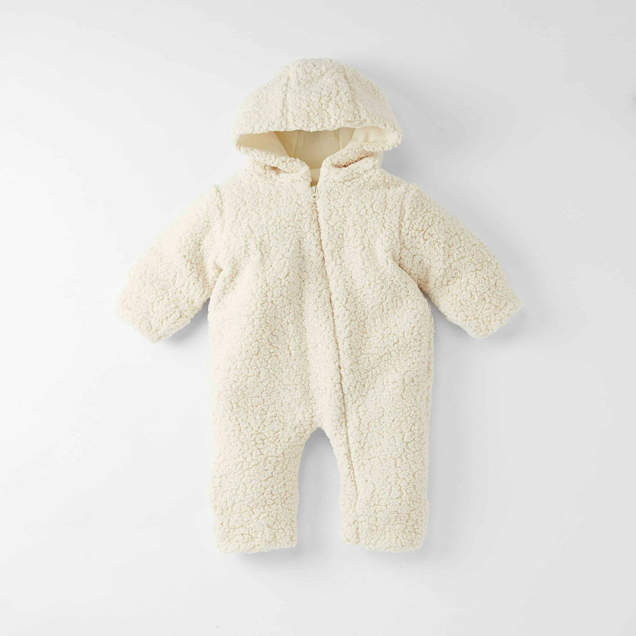 Combinaison Teddy Off White - Cloby