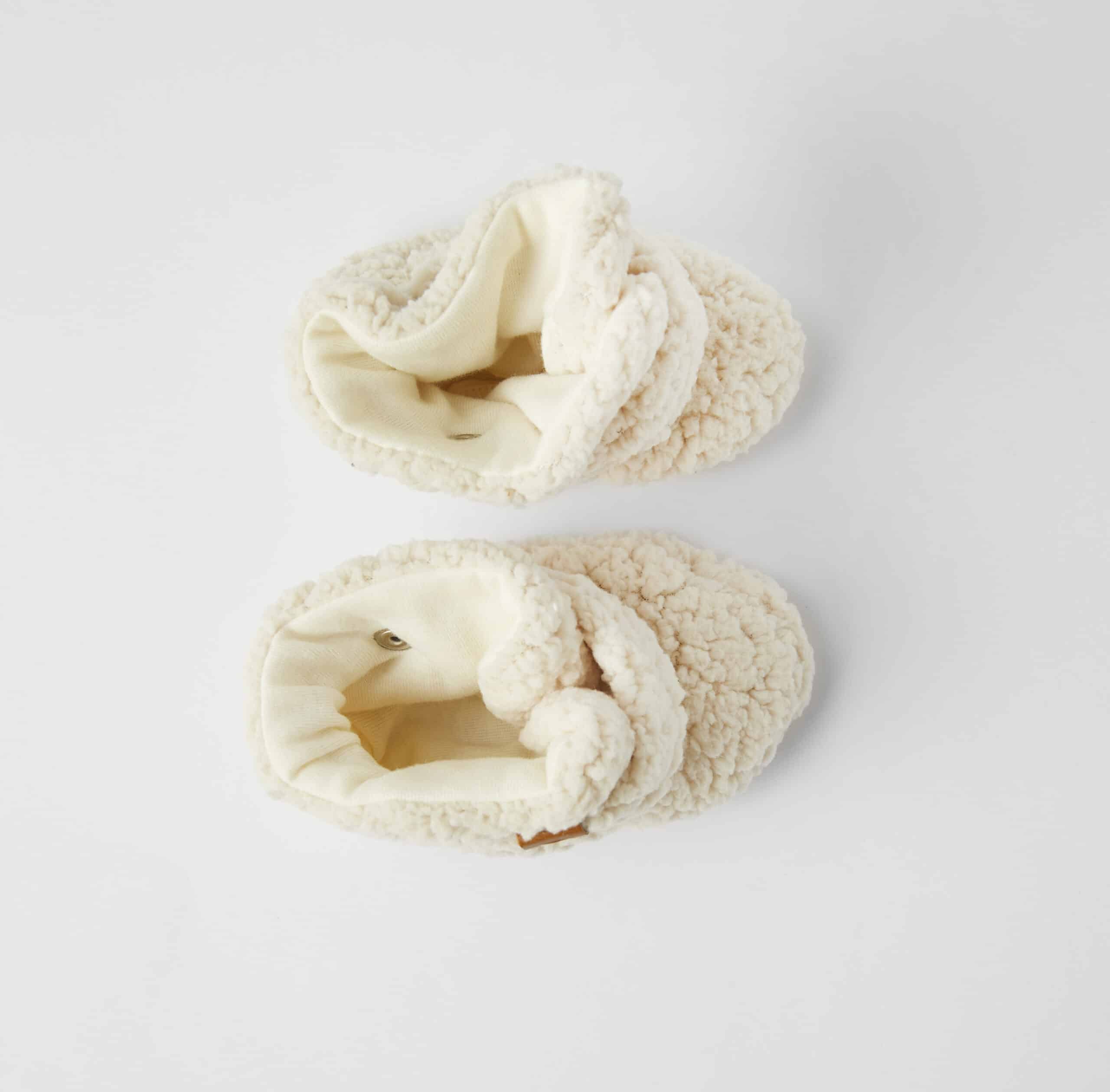 Chaussons Teddy Off White - Cloby