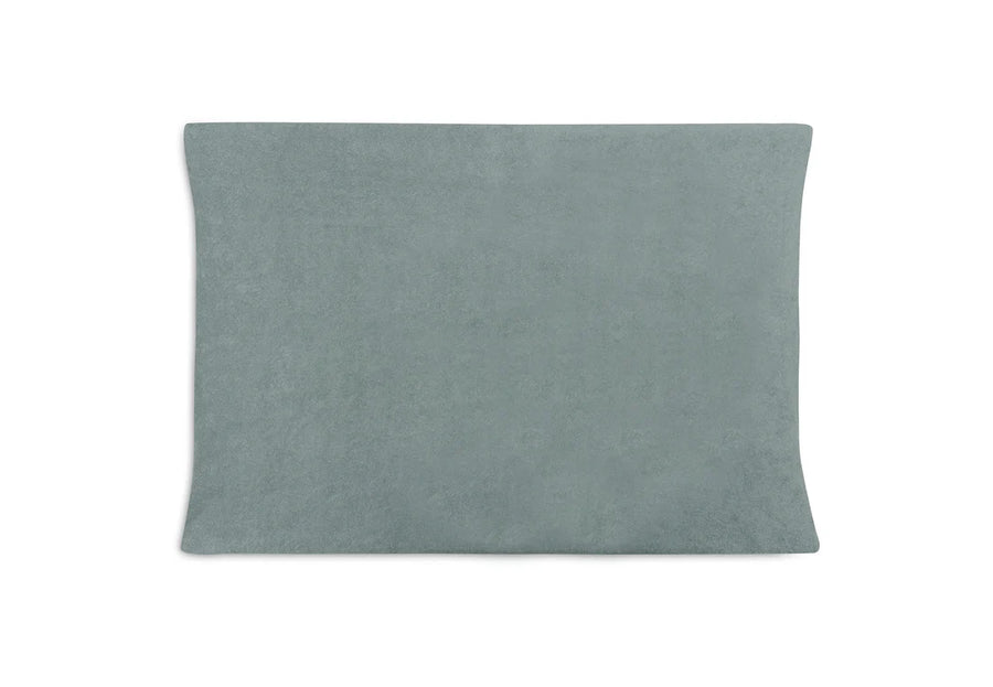 Pack of 2 Sponge changing mat covers 50x70cm | Ash green - Jollein