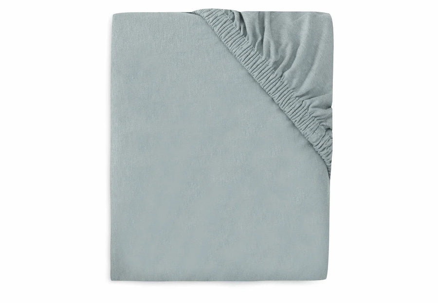 Drap-housse Jersey 60x120cm Sea Green - Jollein