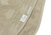Miffy Jacquard terry toweling bath poncho | Olive Green - Jollein