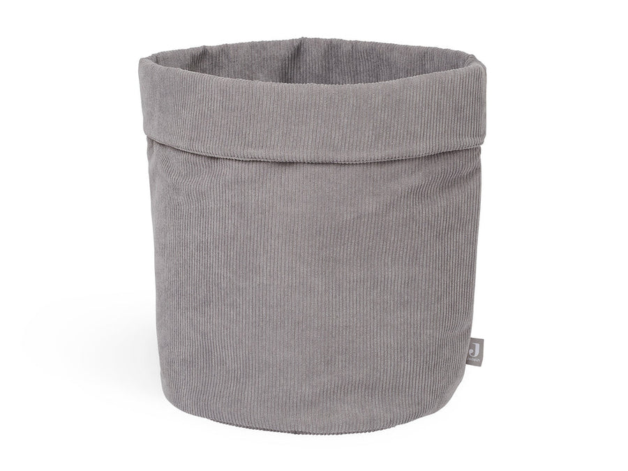 Panier de rangement Corduroy Storm Grey - Jollein