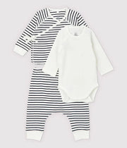 Iconic 3-piece set in organic cotton for baby - Petit Bateau