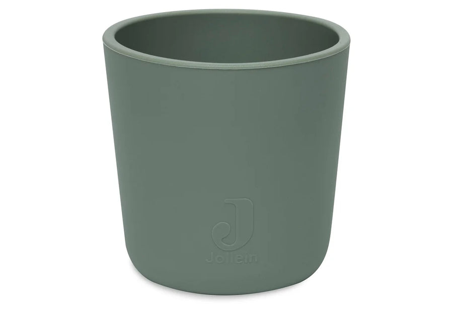 Ash Green silicone bowl - Jollein