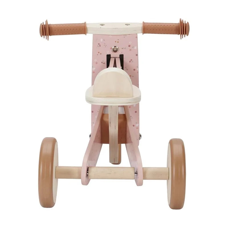 Tricycle en bois rose - Little Dutch