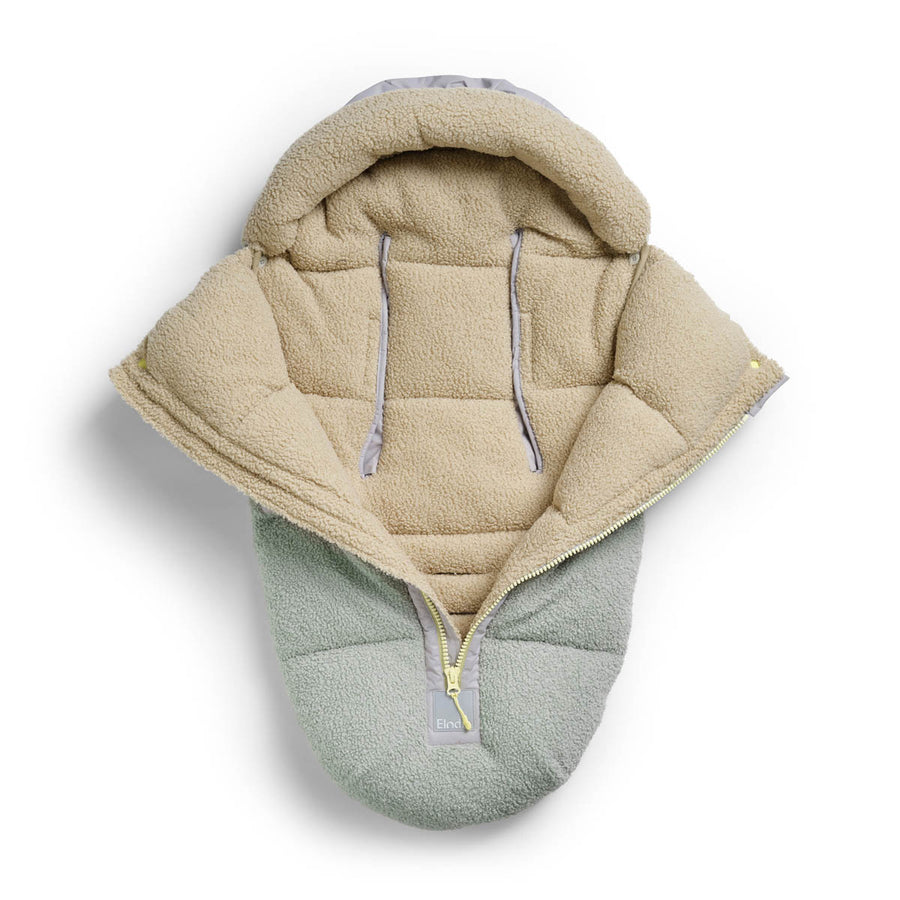 Utility Green Footmuff - Elodie details