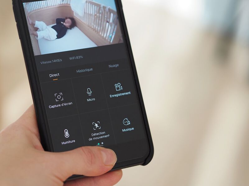 Babyfoon met camera Zen Premium Wit - Beaba