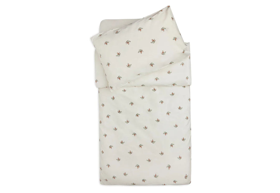 Duvet Cover and Pillowcase 100x140cm Rosehip - Jollein