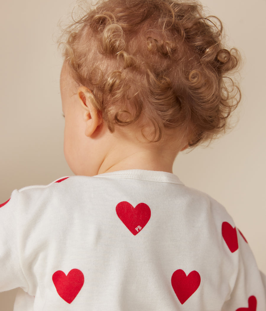 Pyjama van badstof voor baby's | Zout - Petit Bateau