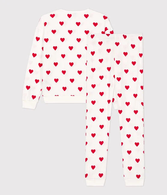 Pyjama Coeur Femme en Coton - Petit Bateau