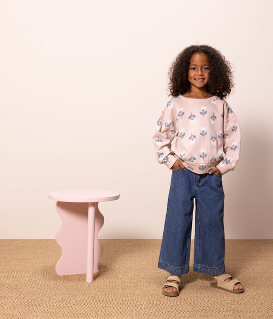 100% Eco-responsible denim pants for children and girls - Petit Bateau