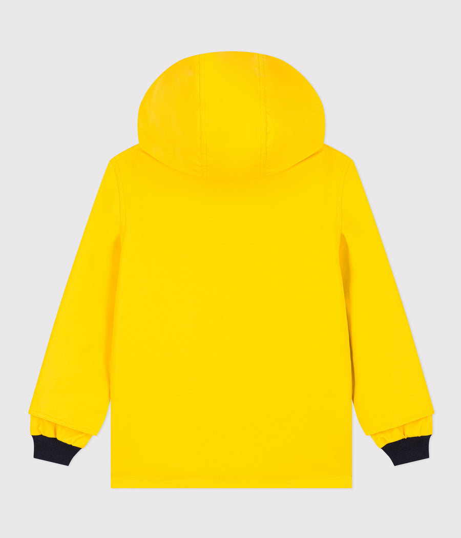 Iconic Raincoat for Children, Girls/Boys, Yellow - Petit Bateau