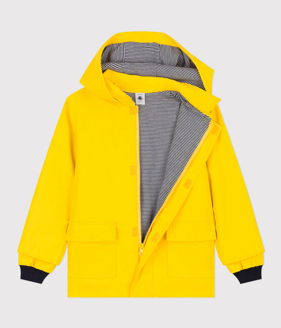 Iconic Raincoat for Children, Girls/Boys, Yellow - Petit Bateau