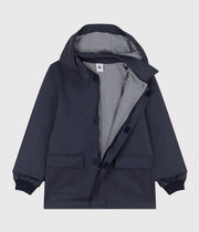 Iconic Raincoat for Children, Girls/Boys, Thuja Green - Petit Bateau