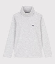 Children's cotton undershirt in tuxedo blue - Petit Bateau