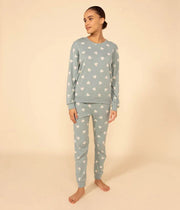 Pyjama Coeur Femme en Coton | Paul/Avalanche - Petit Bateau