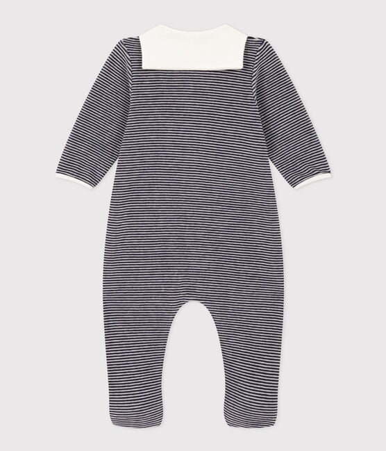 Pyjama bébé milleraie en velours - Petit Bateau