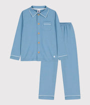 Pyjama en jersey Bleu Enfant - Petit Bateau