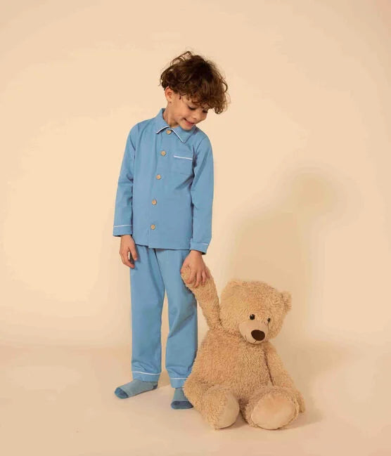 Pyjama en jersey Bleu Enfant - Petit Bateau