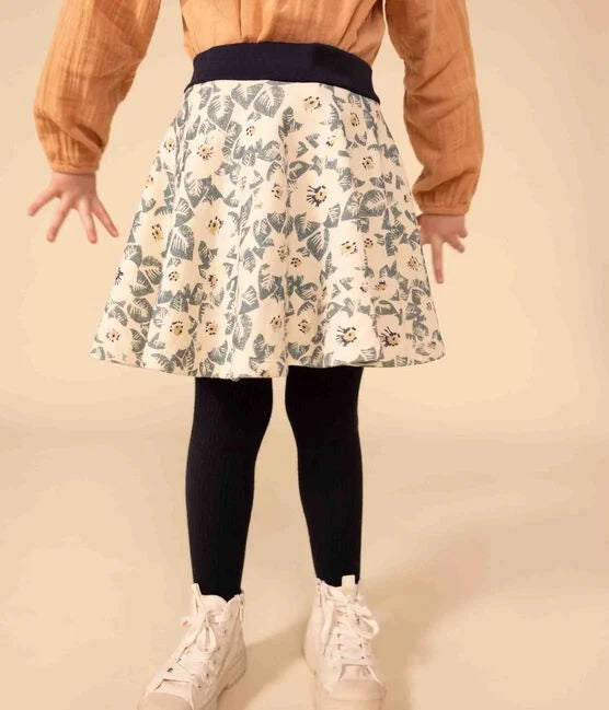 Children's Girls' Brushed Fleece Skirt - Petit Bateau