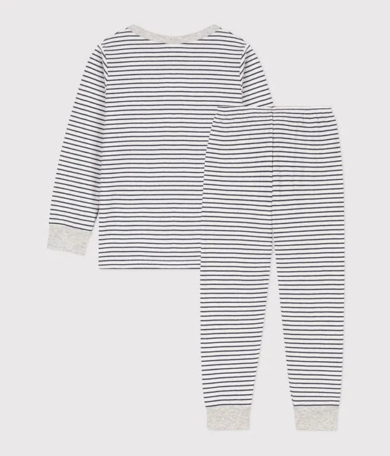Children's striped tubular pajamas - Petit Bateau