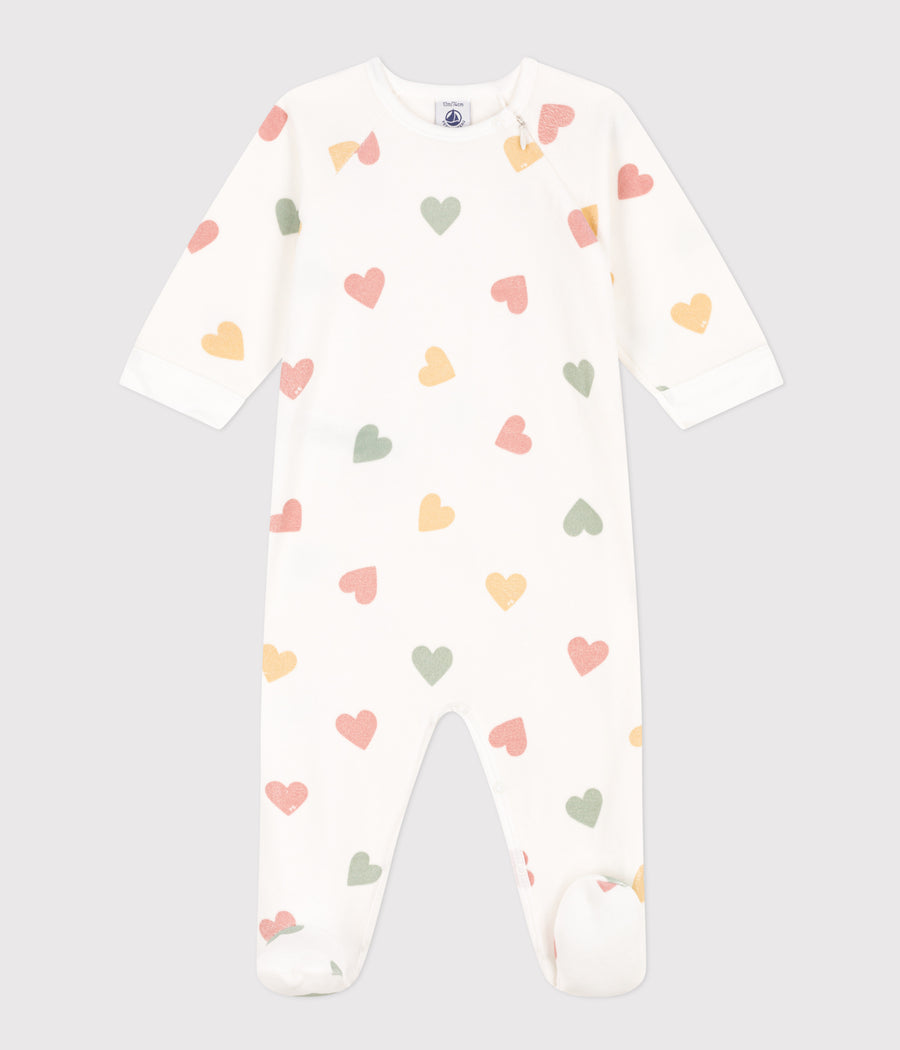 Pyjama van badstof voor baby's | Zout - Petit Bateau