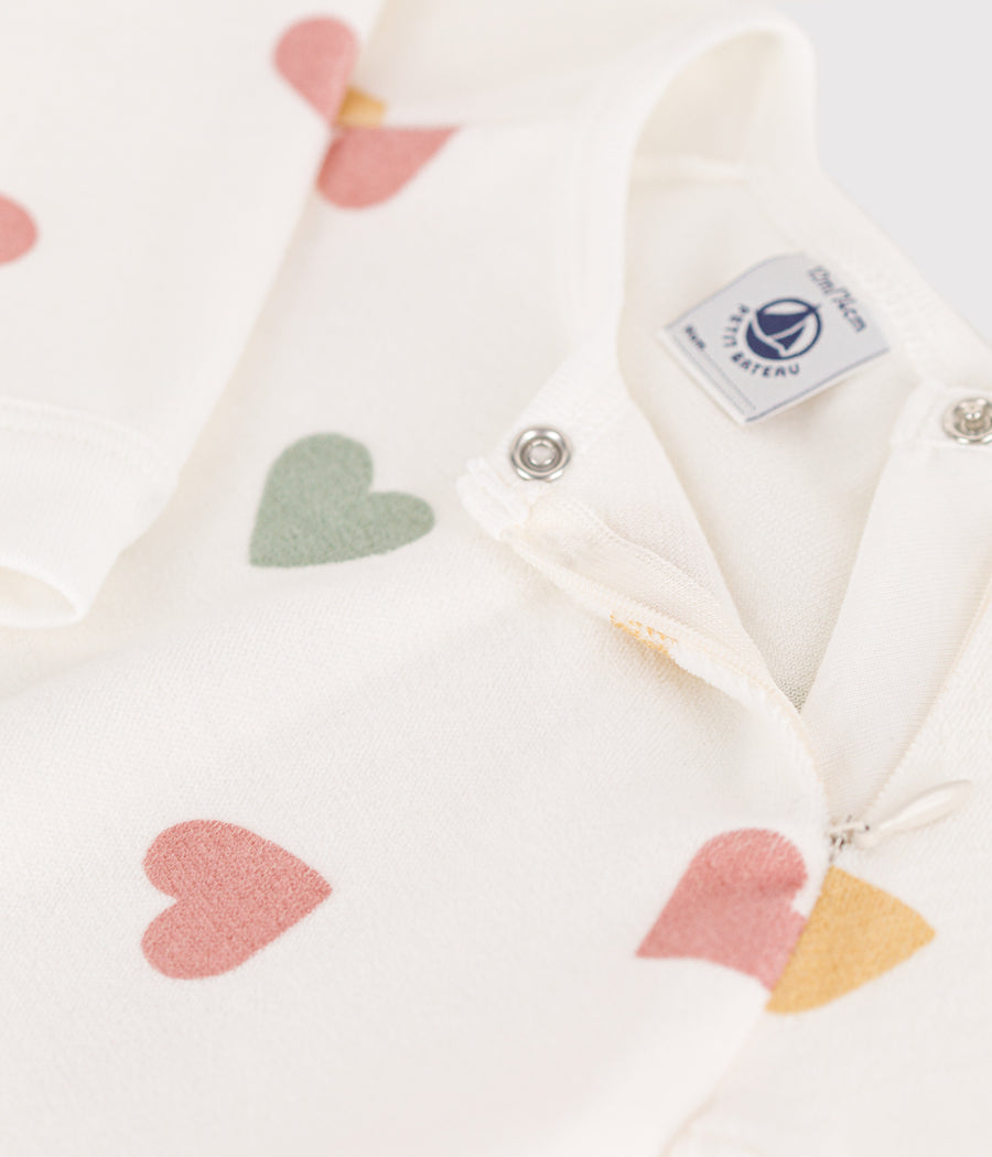 Pyjama van badstof voor baby's | Zout - Petit Bateau