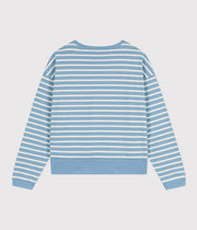 Women's cotton sweatshirt sailor top - Petit Bateau
