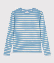 The Iconic round-neck cotton T-shirt for Women - Petit Bateau