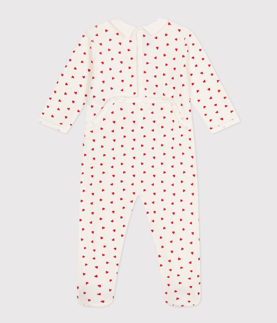 Pyjama van badstof voor baby's | Zout - Petit Bateau