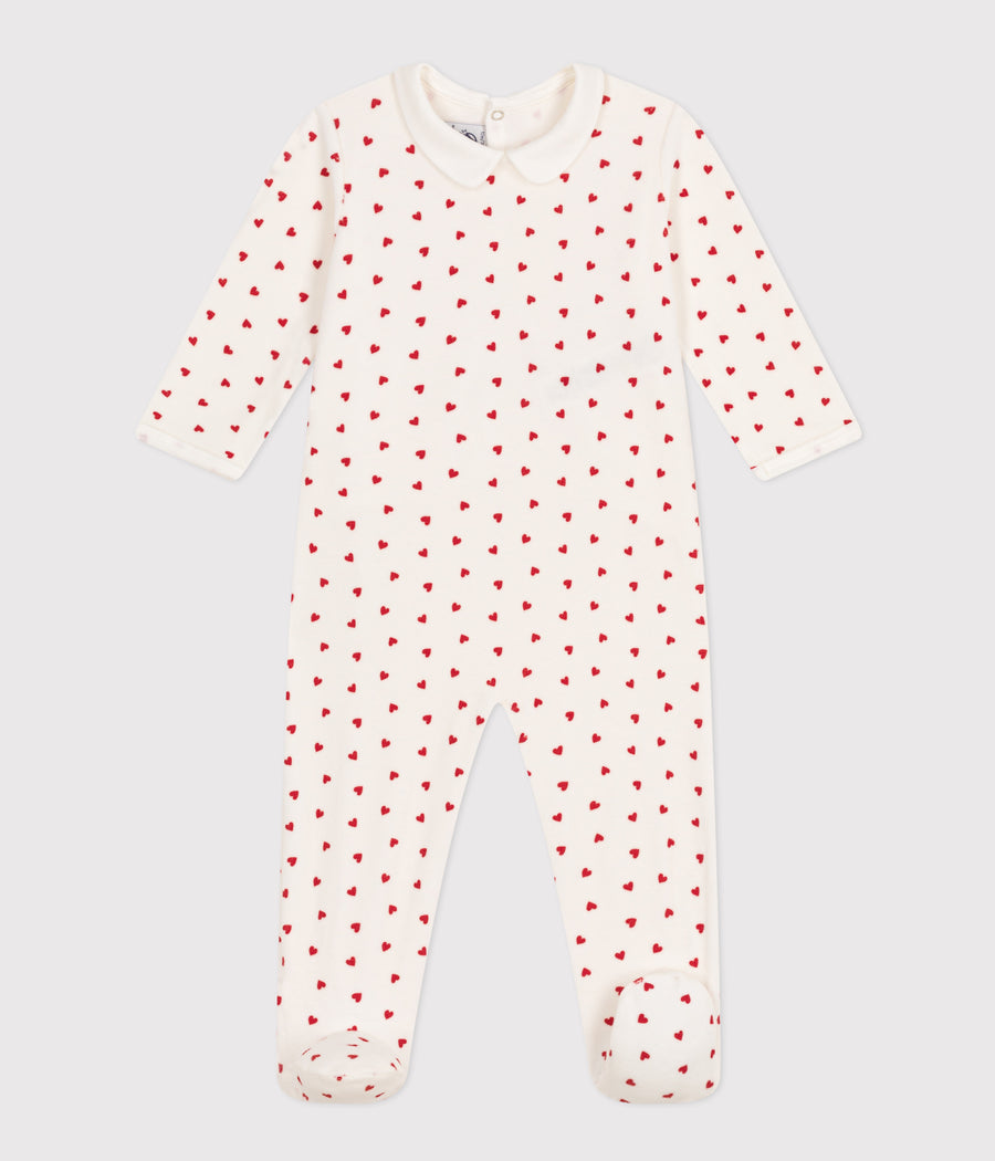 Pyjama van badstof voor baby's | Zout - Petit Bateau