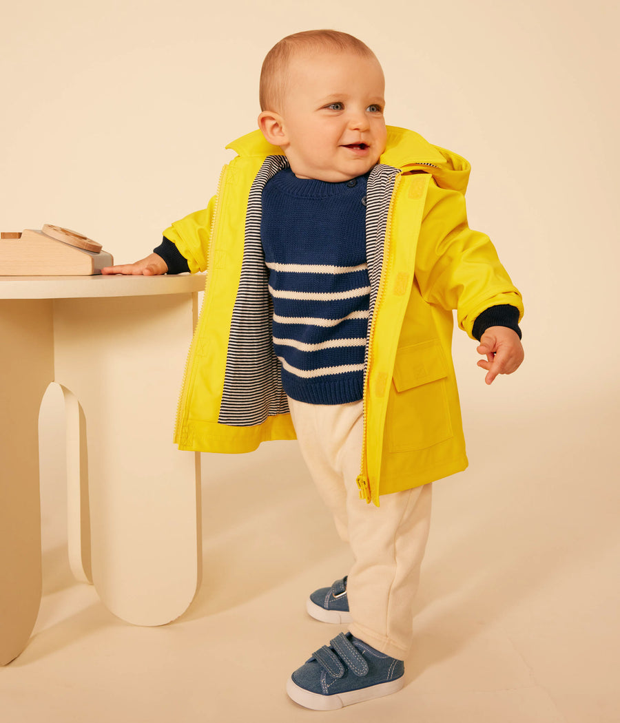 Iconic baby yellow raincoat - Petit Bateau