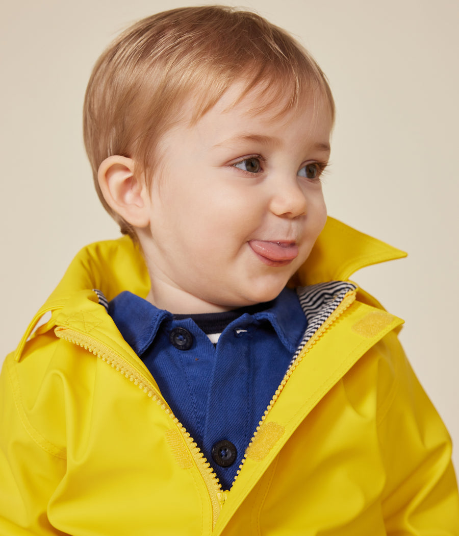 Iconic baby yellow raincoat - Petit Bateau